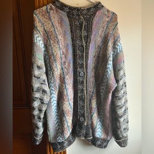 One-of-a-Kind Renata Z Multicolor Knit Cardigan